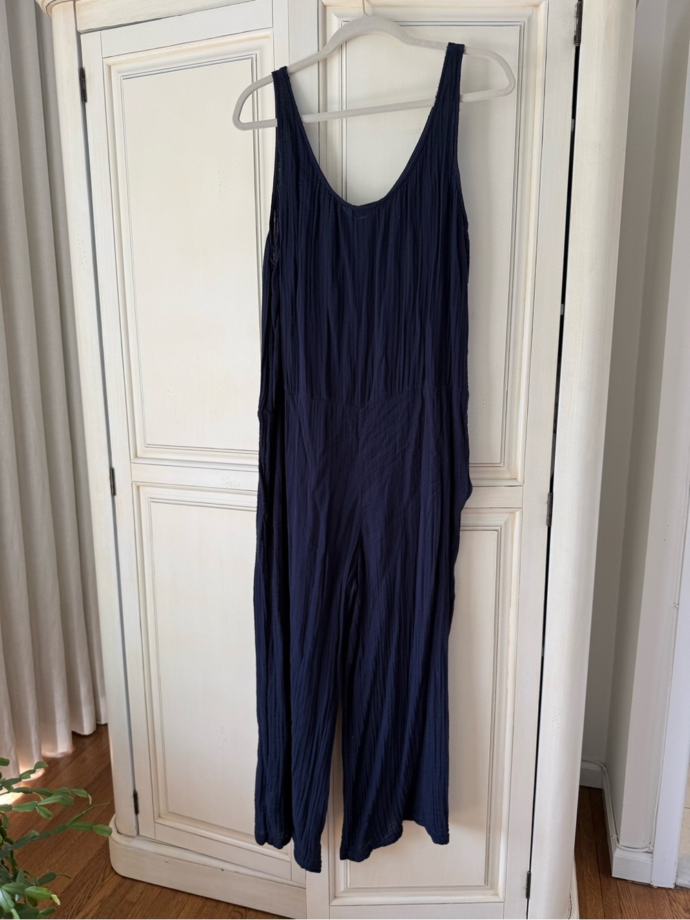 Women’s Navy tank Jumpsuit